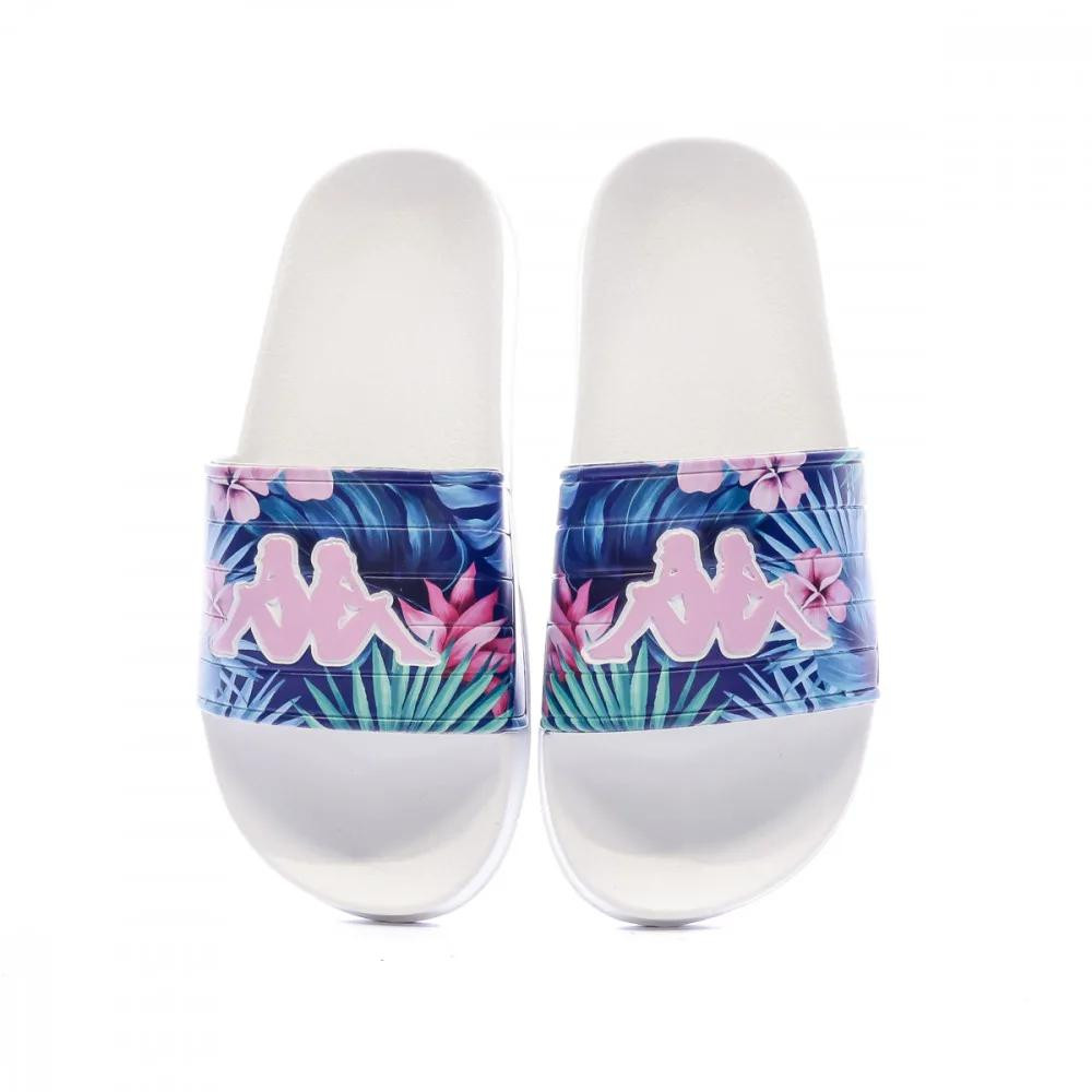 Imagen CHANCLAS KAPPA MATESE FLORES BLANCO FLIP FLOPS 304NC40-A46