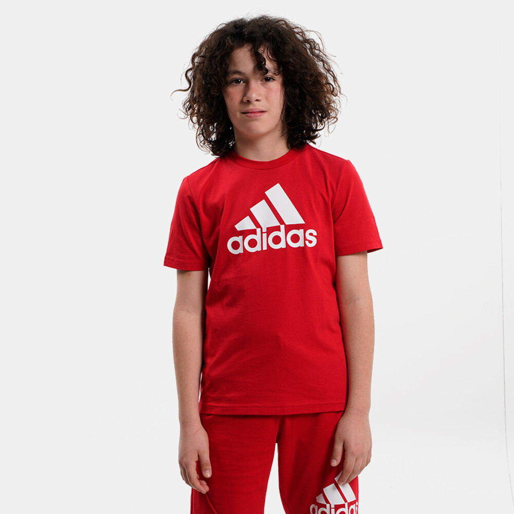 Imagen CAMISETA ADIDAS U BL TEE ROJO BLANCO T TSHIRT IC6856