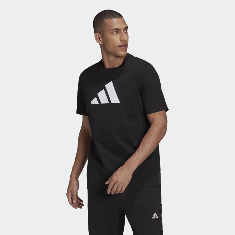 Imagen CAMISETA ADIDAS M FI 3BAR NEGRO BLANCO HD0893