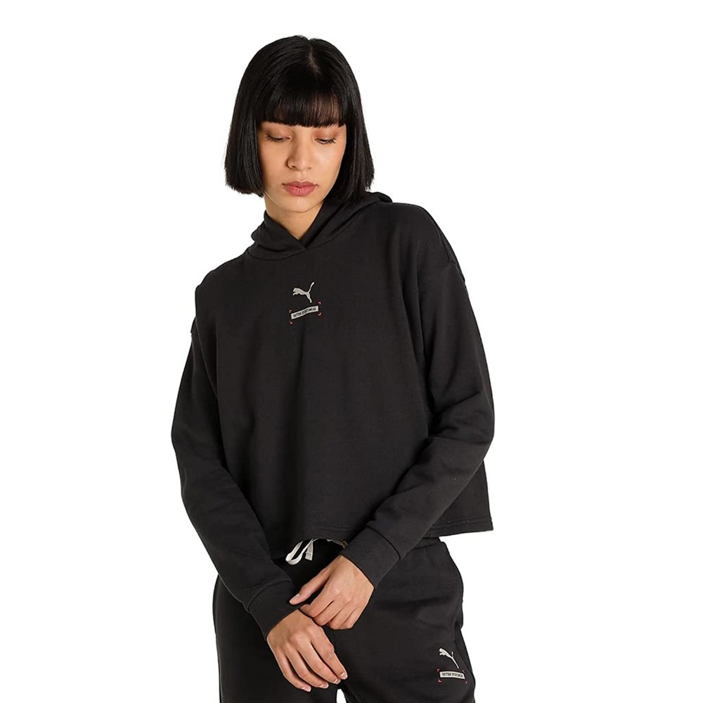 Imagen SUDADERA PUMA BETTER HOODIE FL PHANTON NEGRO 670033-75