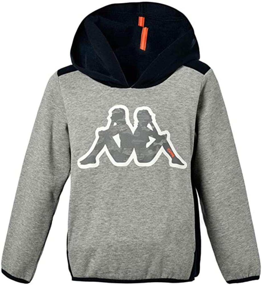 Imagen SUDADERA KAPPA CAPUCHA BORELI GRIS NAVY HOODIE 304QF00-926