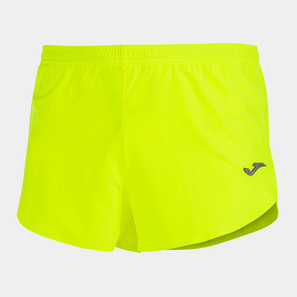 Imagen SHORT JOMA OLIMPIA AMARILLO FLUOR RUNNING 100815-060