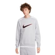 miniatura Imagen SUDADERA NIKE M NSW SP FLC CREW BB GRIS HOODIE FN0245-012