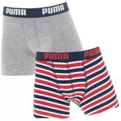 miniatura Imagen BOXER PUMA NIÑO BASIC PACK 2 PRINT GRIS 701219334-001