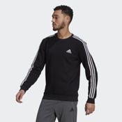 miniatura Imagen SUDADERA ADIDAS M 3S FL SWT NEGRO BLANCO HOODIE GK9106
