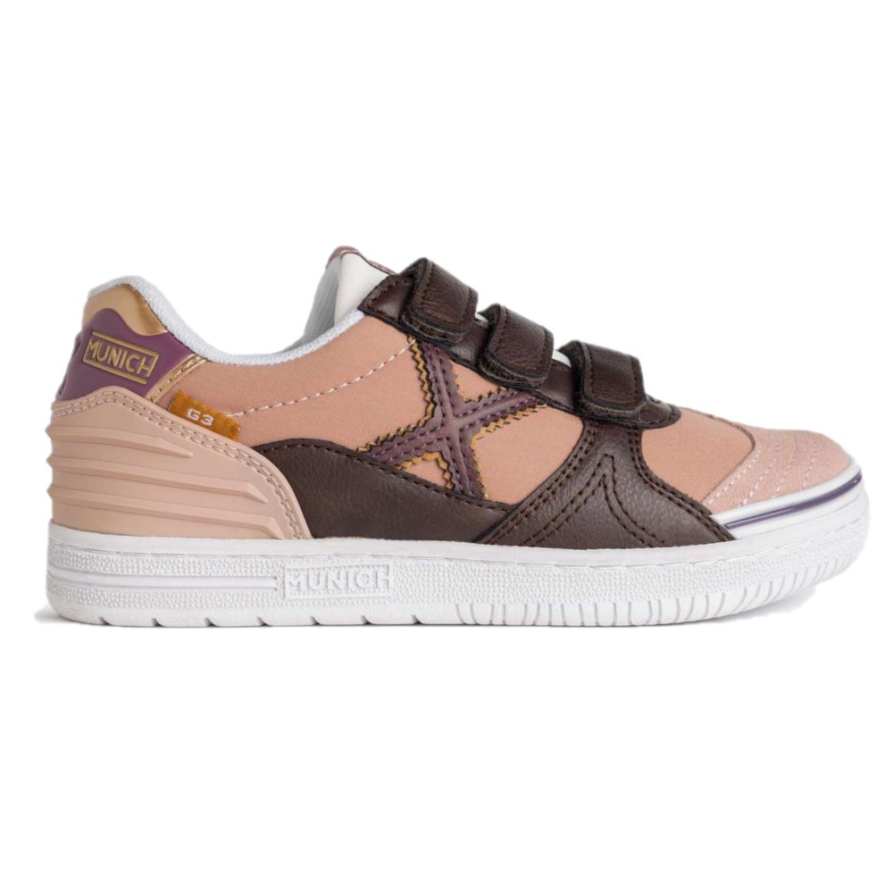 Imagen ZAPATILLAS MUNICH G-3 KID VCO PATCH 318 ROSA BURDE 1514318