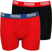 miniatura Imagen BOXER PUMA NIÑO BASIC PACK 2 ROJO NEGRO 505011001-786