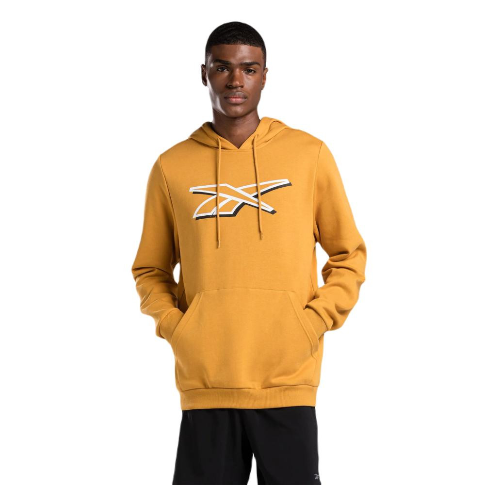 Imagen SUDADERA REEBOK RI FLEECE GORRO MOSTAZA HOODIE 100071362