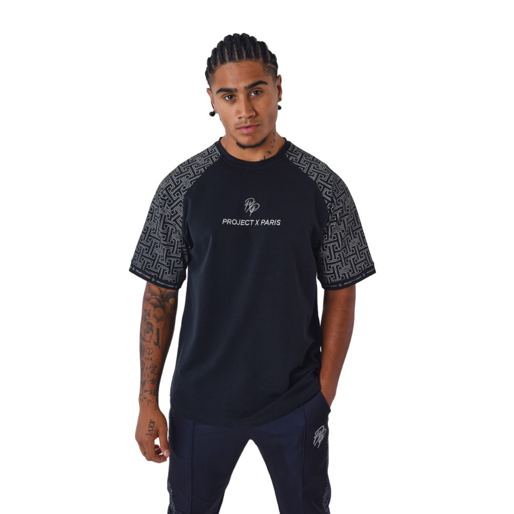 Imagen CAMISETA PROJECT X PARIS MA LABERINTICAS NEGRO TEE 2310069-BK