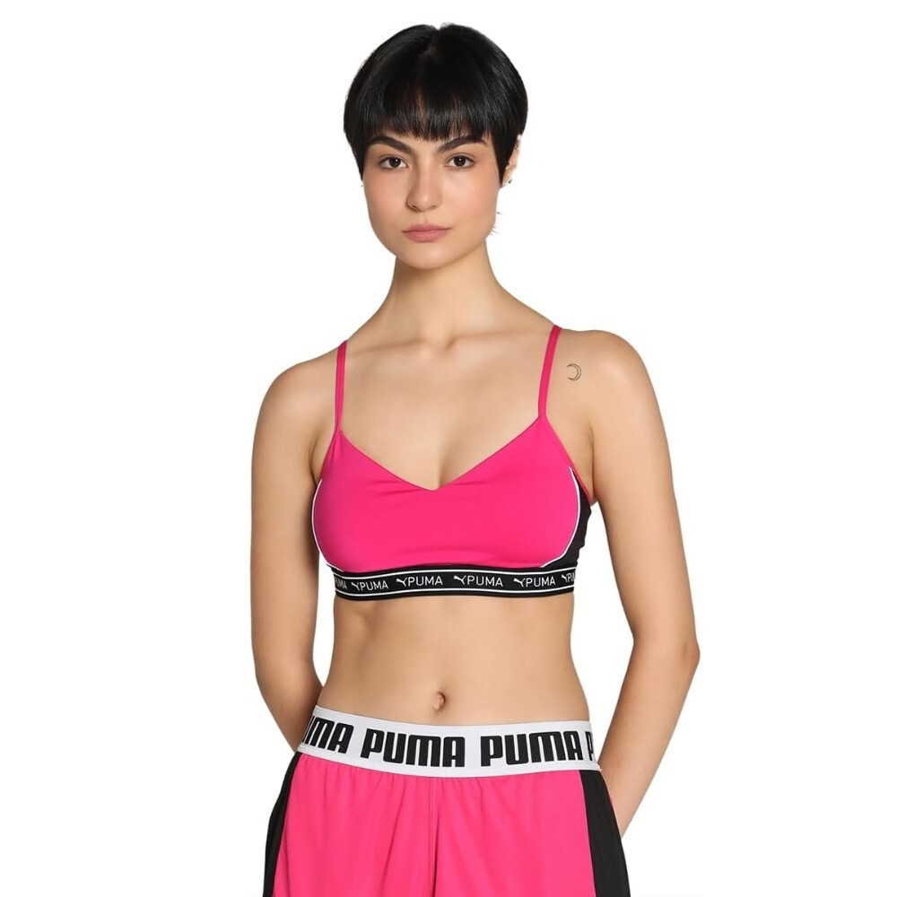 Imagen SUJETADOR PUMA MID IMPACT FIT BRA ROSA BRA 524815-48