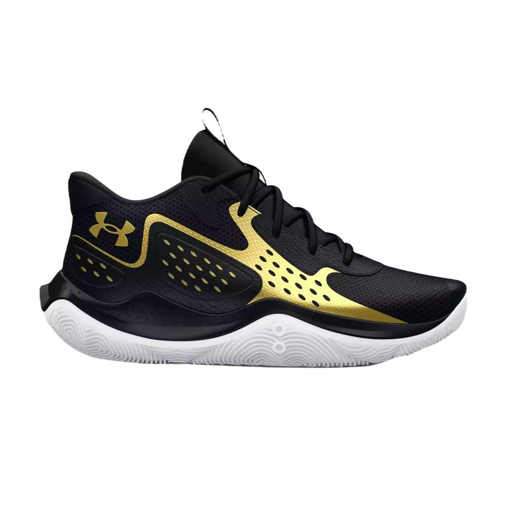 Imagen ZAPATILLAS UNDER ARMOUR JET 23 NEGRO DORADO  3026634-001