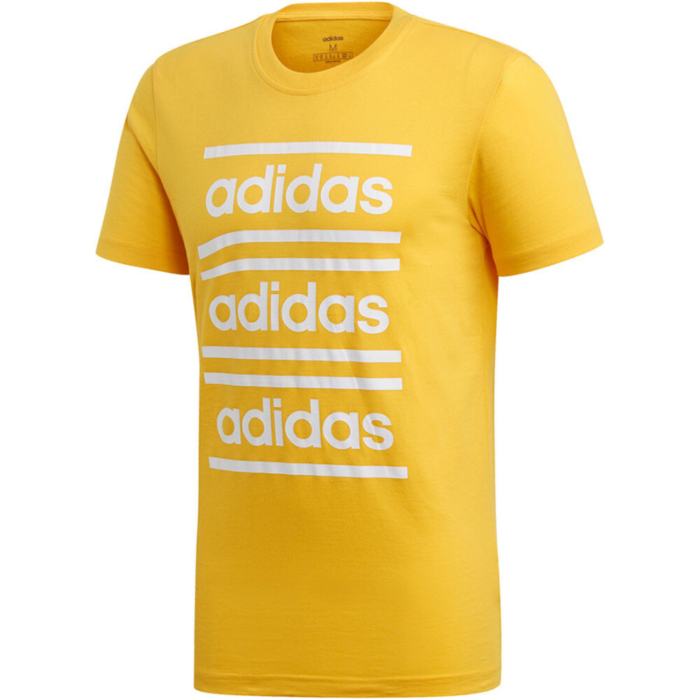 Imagen CAMISETA ADIDAS M C90 BRD TEE AMARILLA BLANCA EI5573