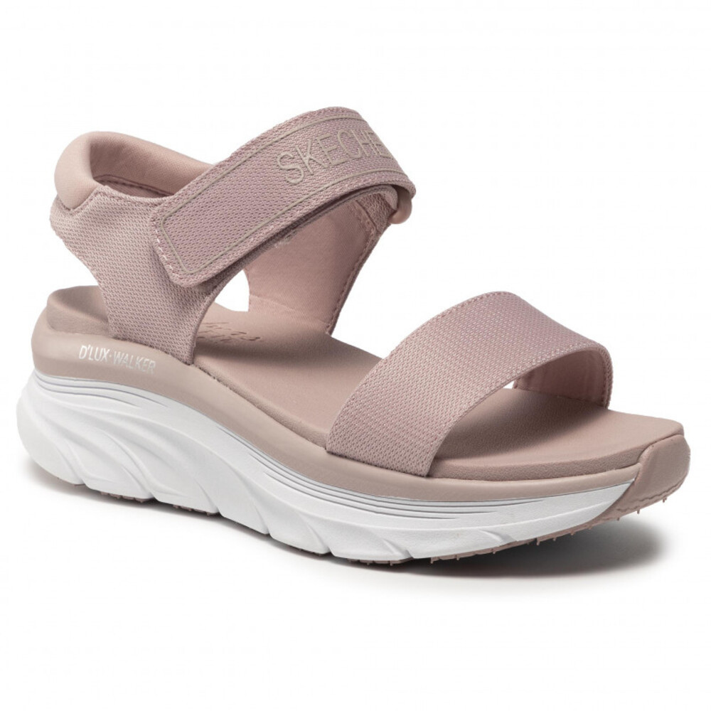 Imagen SANDALIAS SKECHERS D´LUX WALKER NEW BLOCK ROSADO  119226-BLSH
