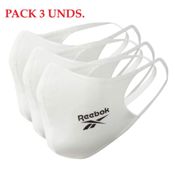 miniatura Imagen MASCARILLA REEBOK FACE COVER SMALL BLANCO PACK-3 H60340
