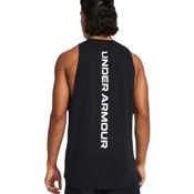 miniatura Imagen CAMISETA UNDER ARMOUR BASELINE COTTON TANK NEGRO BLANCO T SHIRT 1361901-005