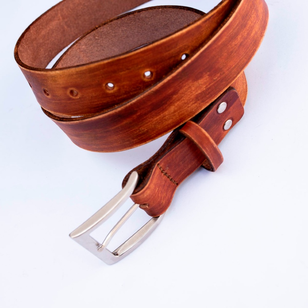 miniatura Cinturón piel envejecido