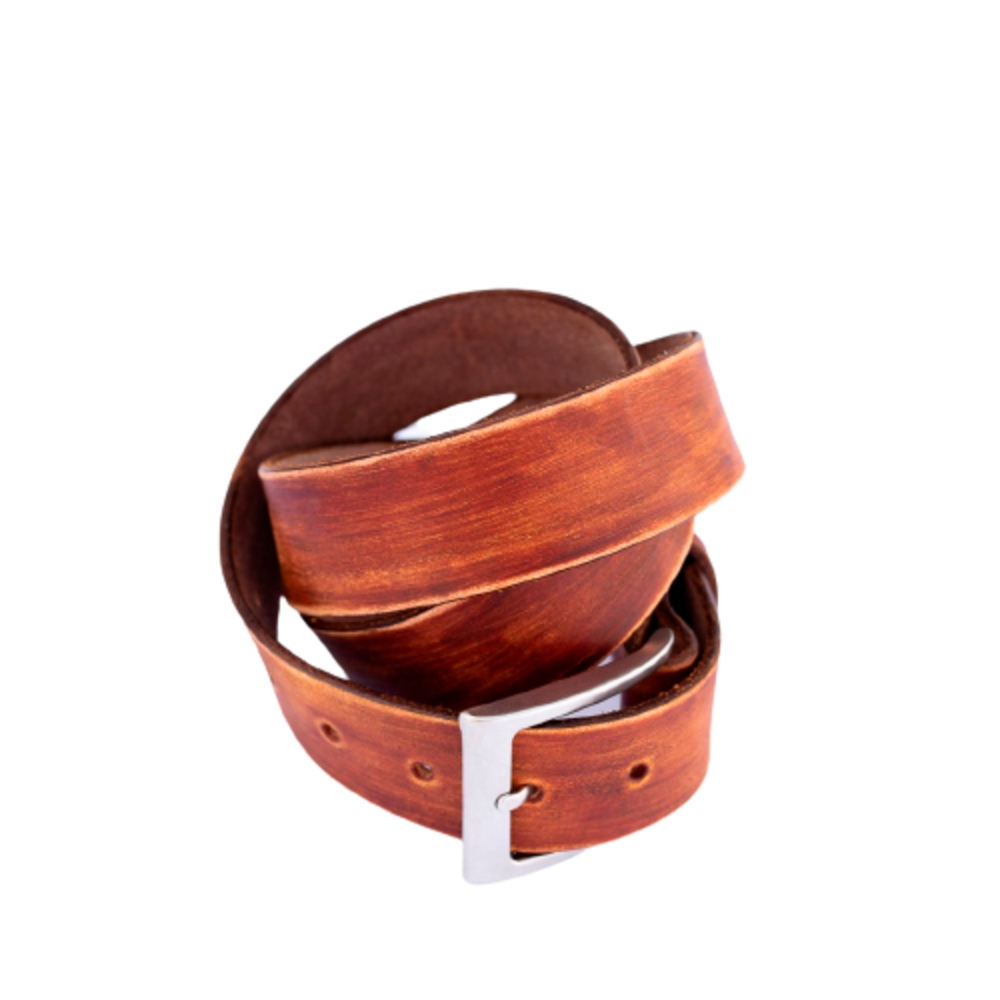 miniatura Cinturón piel envejecido