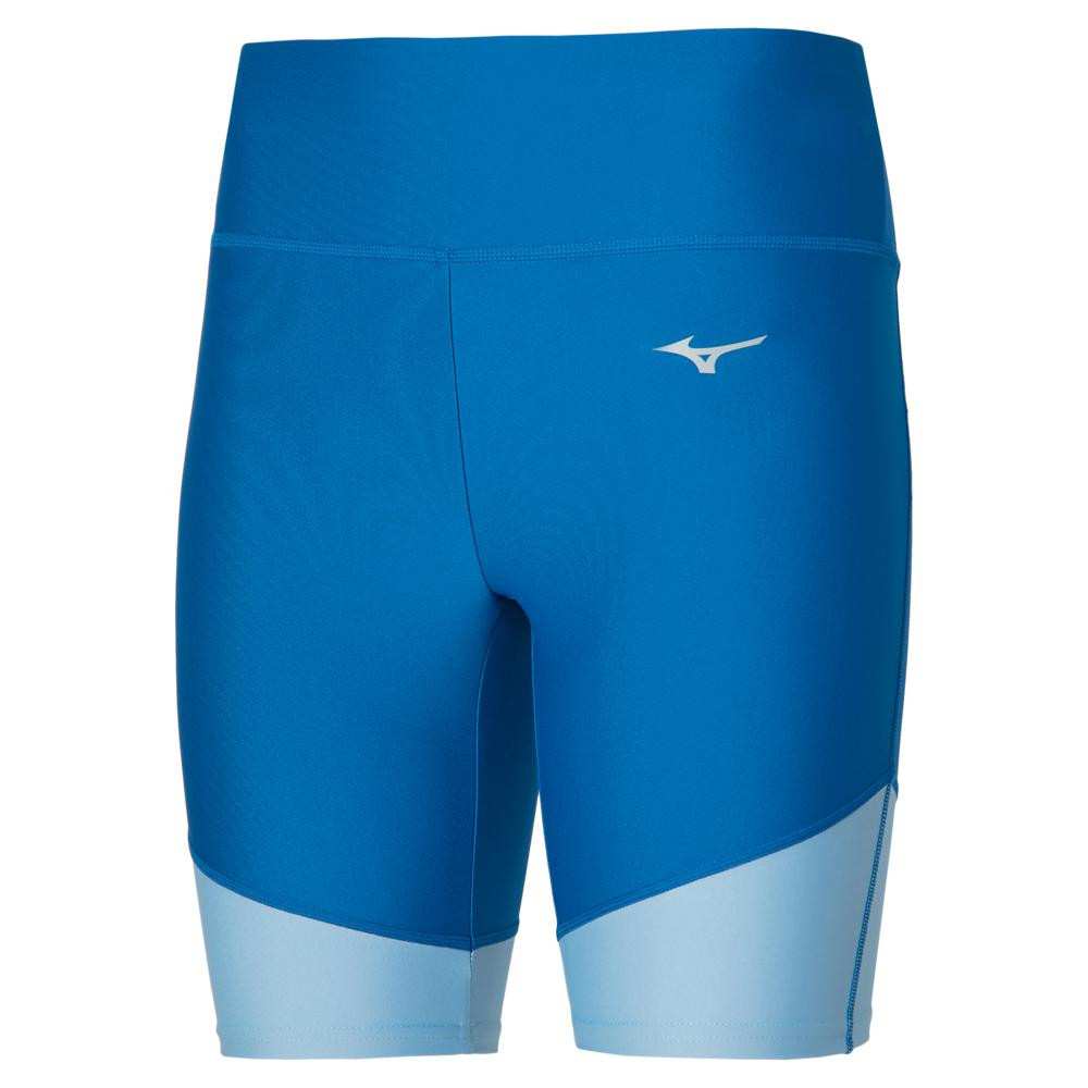 Imagen SHORT MIZUNO IMPULSE CORE MID TIG AZUL FEDERAL MALLA CORTA J2GBB206-13