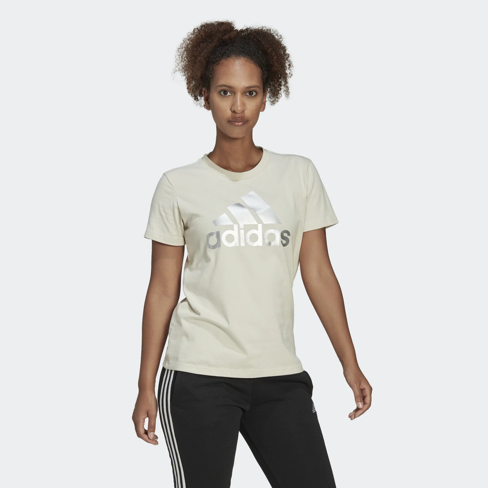 Imagen CAMISETA ADIDAS W BL T ALUMINIO SILVER T SHIRT TEE HL2032