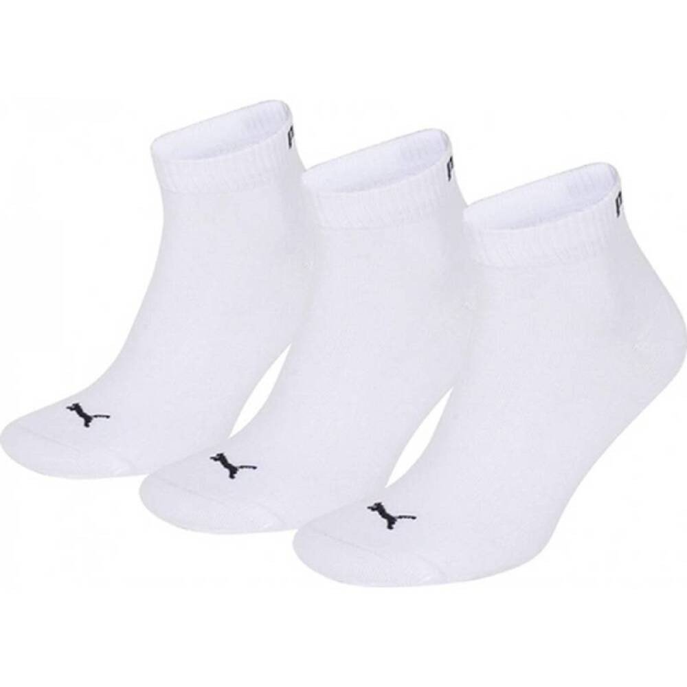 Imagen CALCETINES PUMA QUARTER PLAIN PACK-3 UNDS BLANCO SOCKS  271080001-300