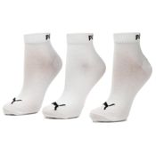 miniatura Imagen CALCETINES PUMA QUARTER PLAIN PACK-3 UNDS BLANCO SOCKS  271080001-300