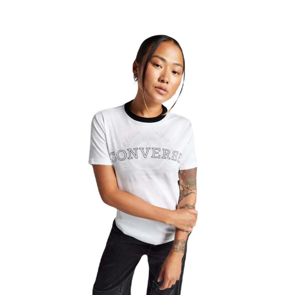 Imagen CAMISETA CONVERSE RETRO CHUCK TEE BLANCO T SHIRT 10026106-A01