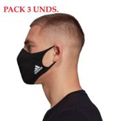 miniatura Imagen MASCARILLA ADIDAS CVR TALLA M/L PACK-3 UNDS NEGRO H08837
