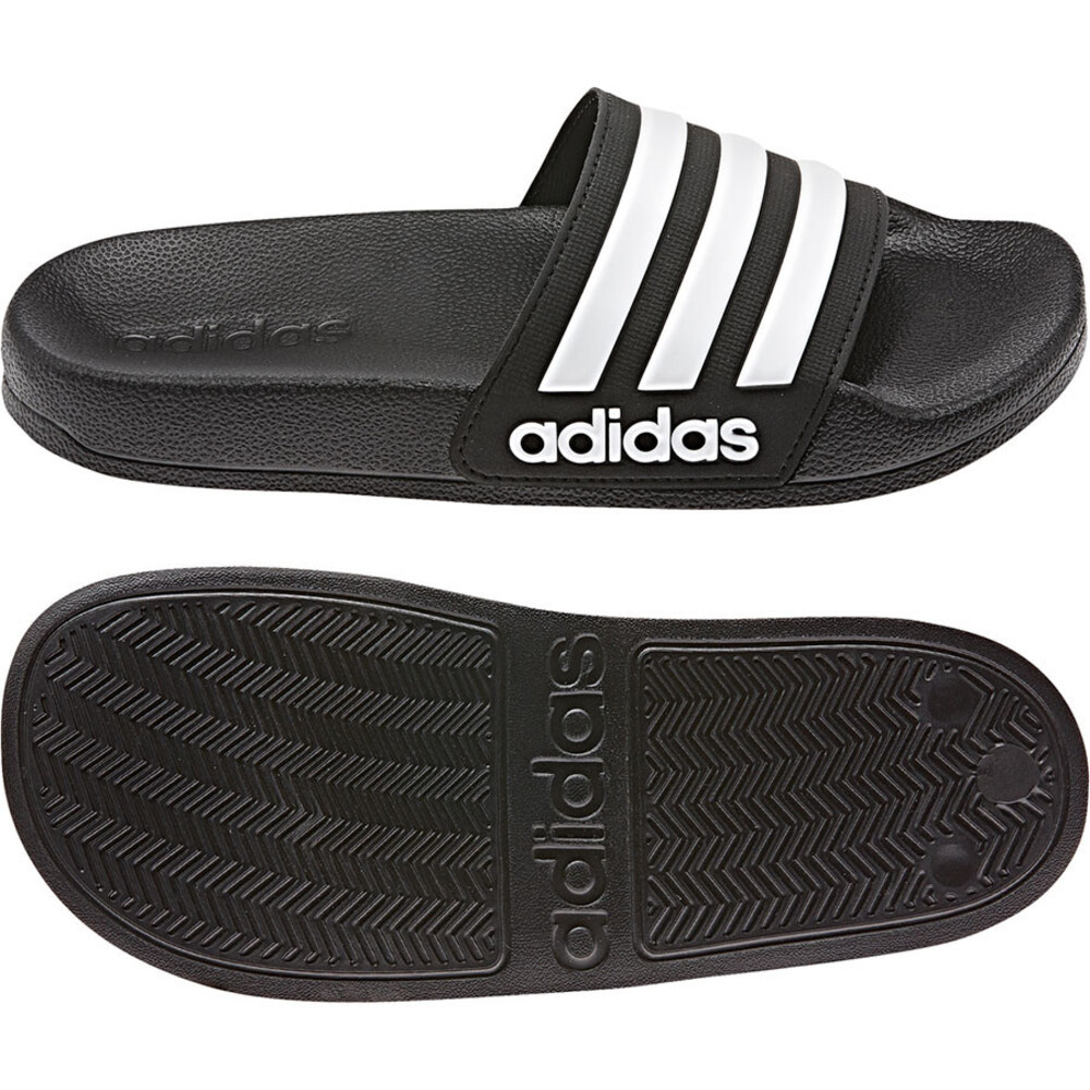 Imagen CHANCLAS ADIDAS ADILETTE SHOWER K NEGRO BLANCO FLI G27625