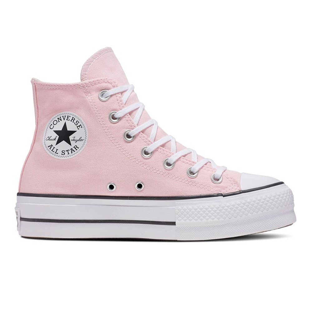 Imagen ZAPATILLAS CONVERSE CHUCK TAYLOR LIFT HI PLATFORM ROSA DONUT A06507C
