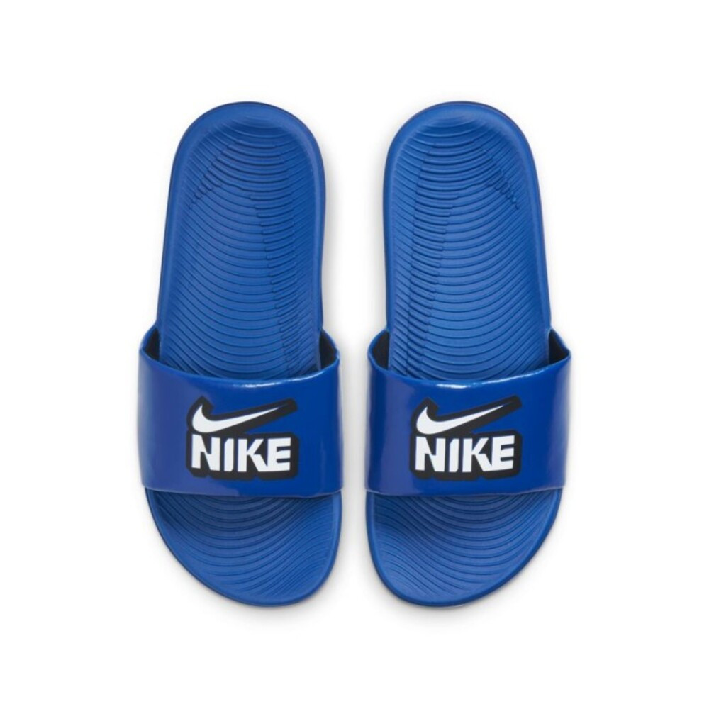 Imagen CHANCLAS NIKE KAWA SLIDE FUN AZUL FLIP FLOP GS PS DD3242-400