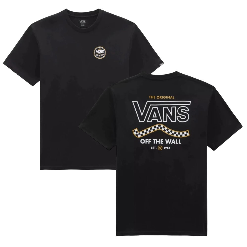 Imagen CAMISETA VANS LOCKIT-B NEGRO NIÑOS JUNIOR T SHIRT VN000FGYBLK1