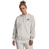 miniatura Imagen SUDADERA UNDER ARMOUR ESSENTIAL FLC BLANCO HOODIE 1379495-114