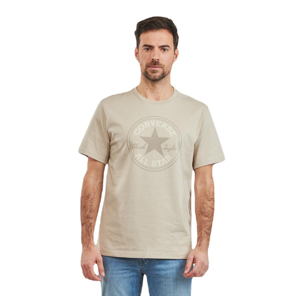 Imagen CAMISETA CONVERSE CHUCK PATCH MARRON STONE T SHIRT 10025459-A21
