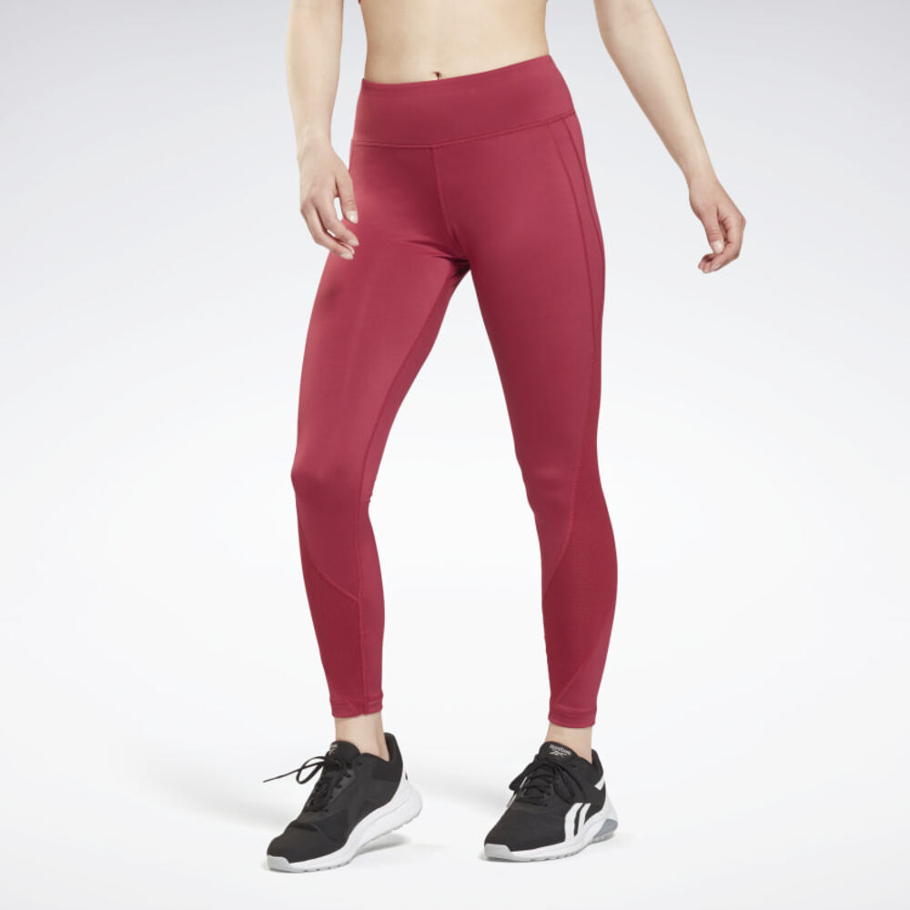 Imagen LEGGINGS REEBOK WOR MESH TIGHT BURDEOS GV0843