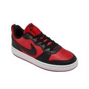 miniatura Imagen ZAPATILLAS NIKE COURT BOROUGH LOW RECRAFT NEGRO ROJO DV5456-600