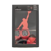 miniatura Imagen BODY SET-3 JORDAN JUMPMAN JHN NEGRO ROJO LJ0041-KR5