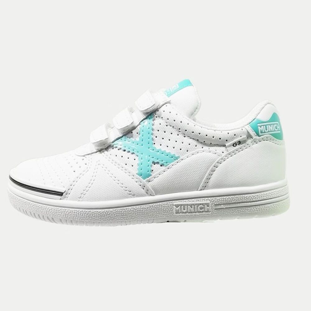 Imagen ZAPATILLAS MUNICH G3 KID VCO BLANCO VERDE 281  1518281