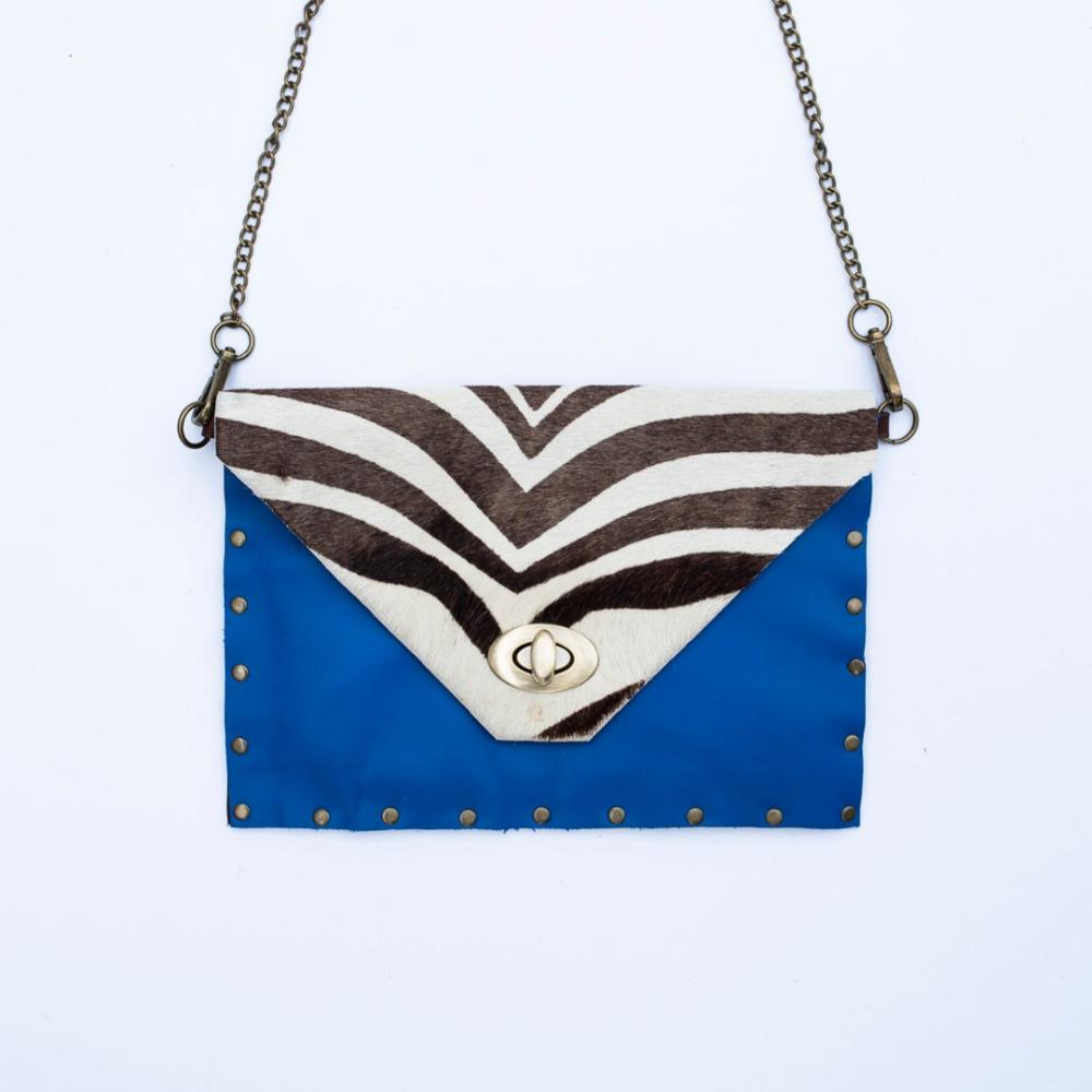 miniatura cebra/azul