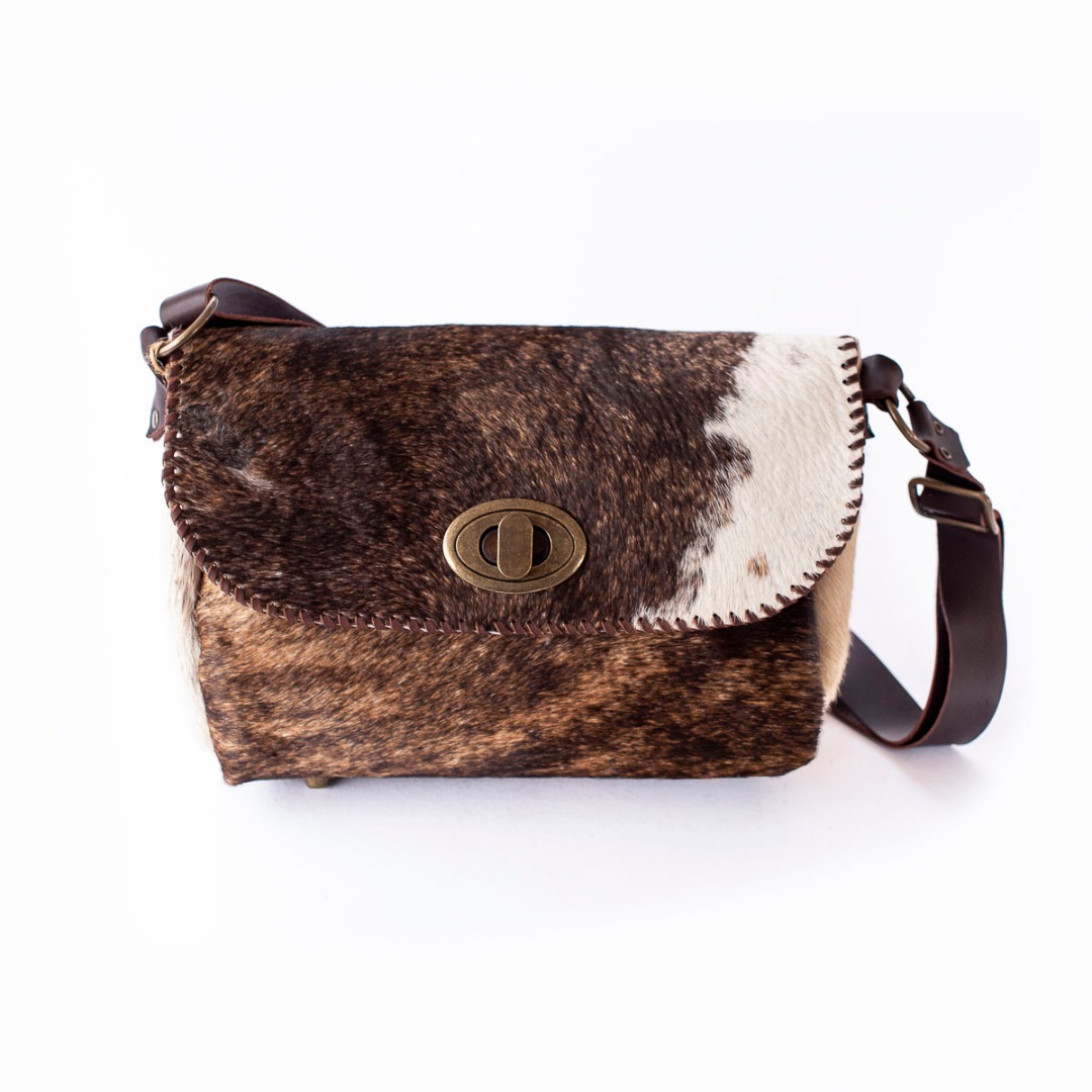 Bolso piel estampado