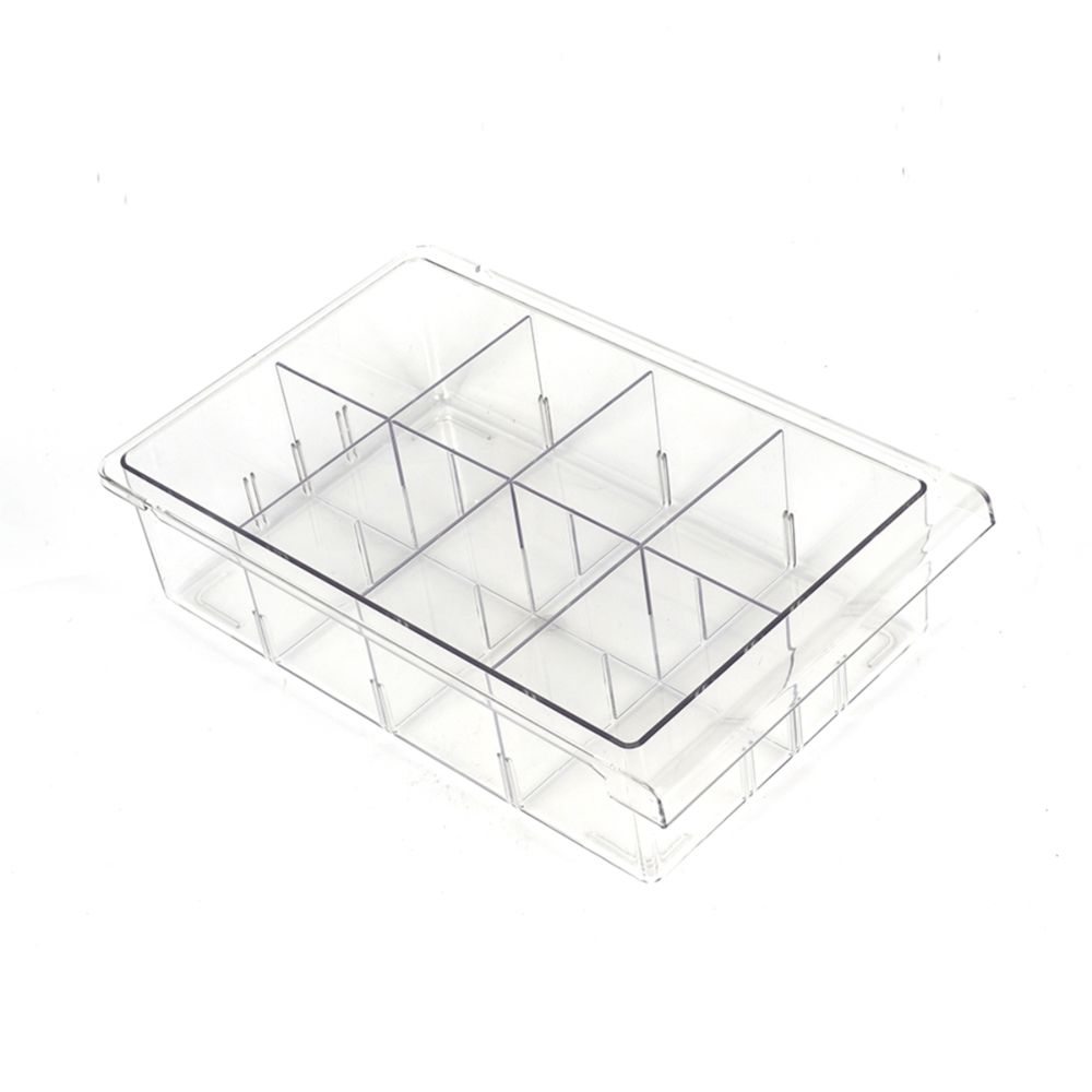 Organizador extensible de frigorífico con 8 estantes