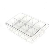 miniatura Organizador extensible de frigorífico con 8 estantes