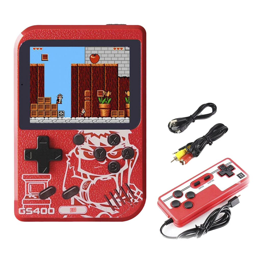 Mini consola Arcade Klack® con 400 juegos cásicos y mando adicional