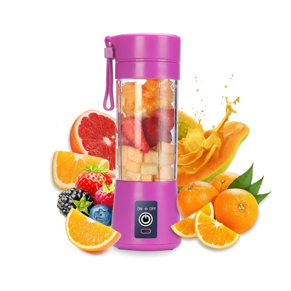 Batidora Licuadora portátil 380 ml - Morado