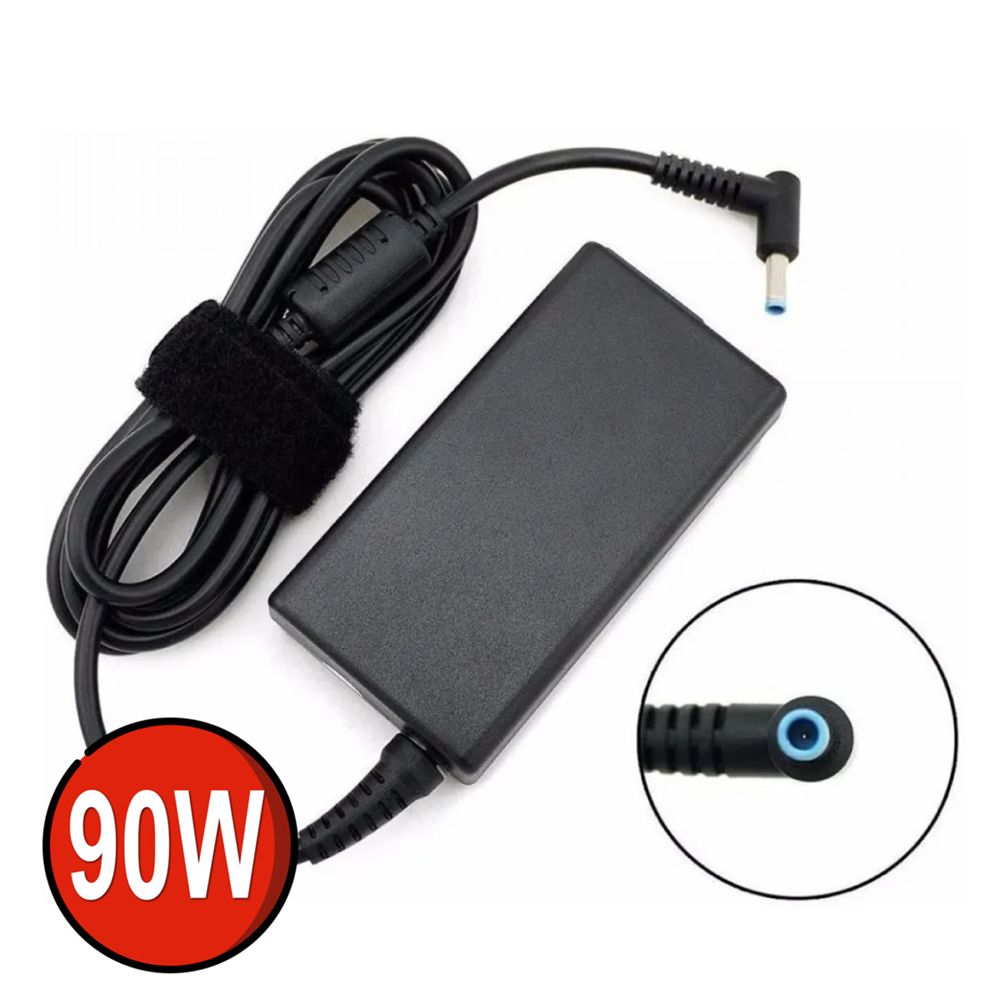 Klack Cargador para portátil Hp terminación en punta azul 19.5v - 90W