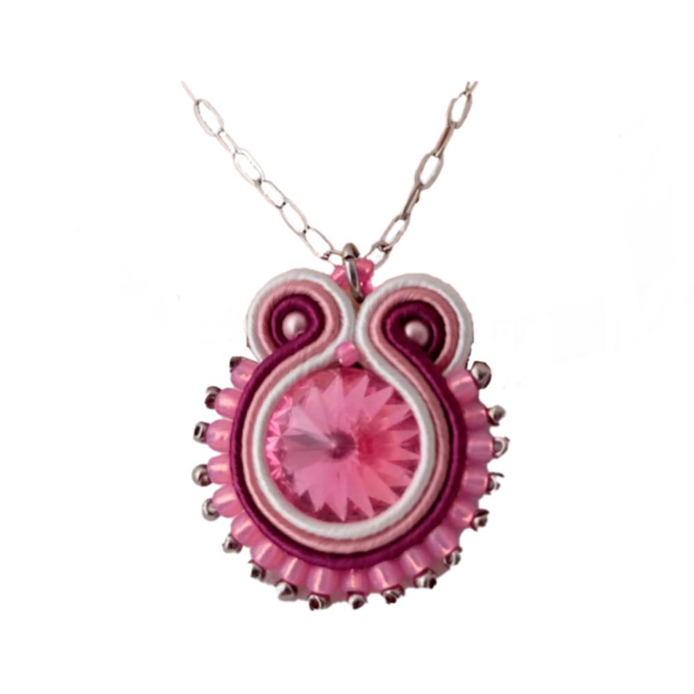 Colgante Marina rosa