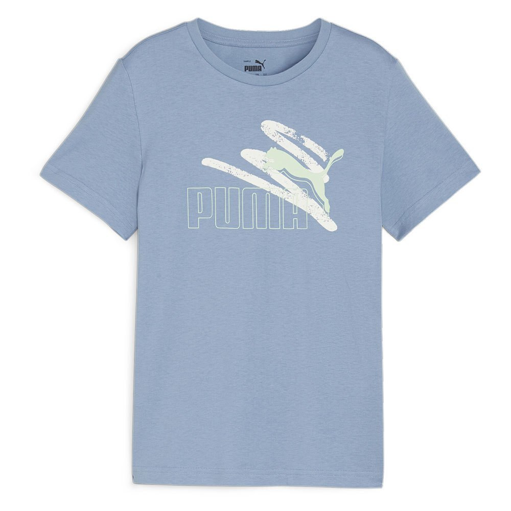Imagen CAMISETA PUMA ESSENTIALS+ 2 LOGO LAB SUMMER AZUL ZEN T SHIRT 678988-20