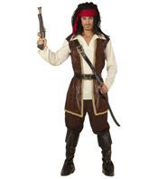 miniatura Disfraz pirata para hombre