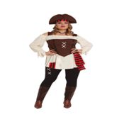miniatura Disfraz  pirata de los siete mares