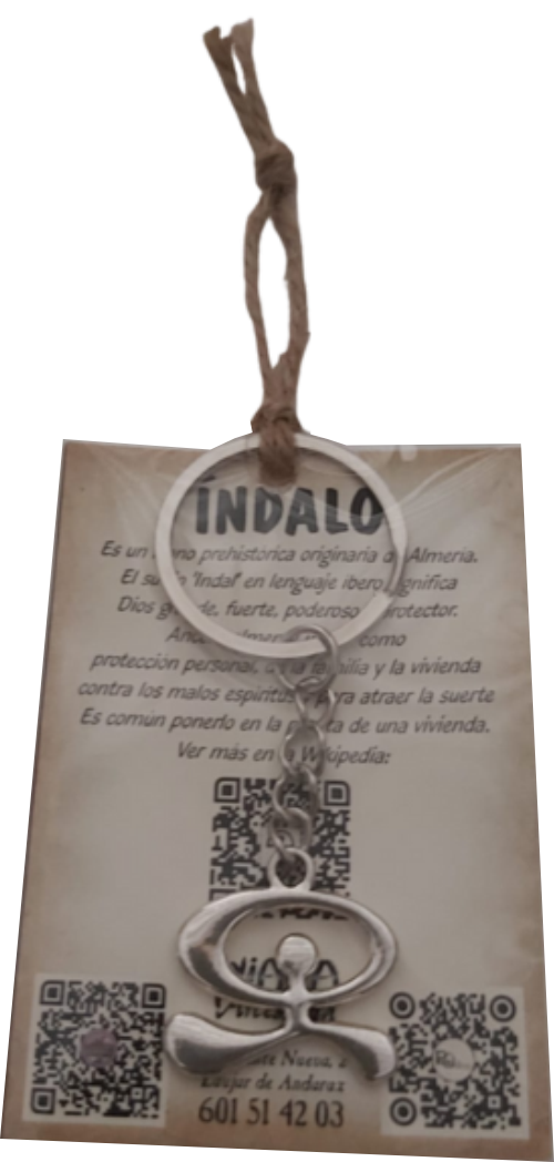 Llavero amuleto Índalo 900