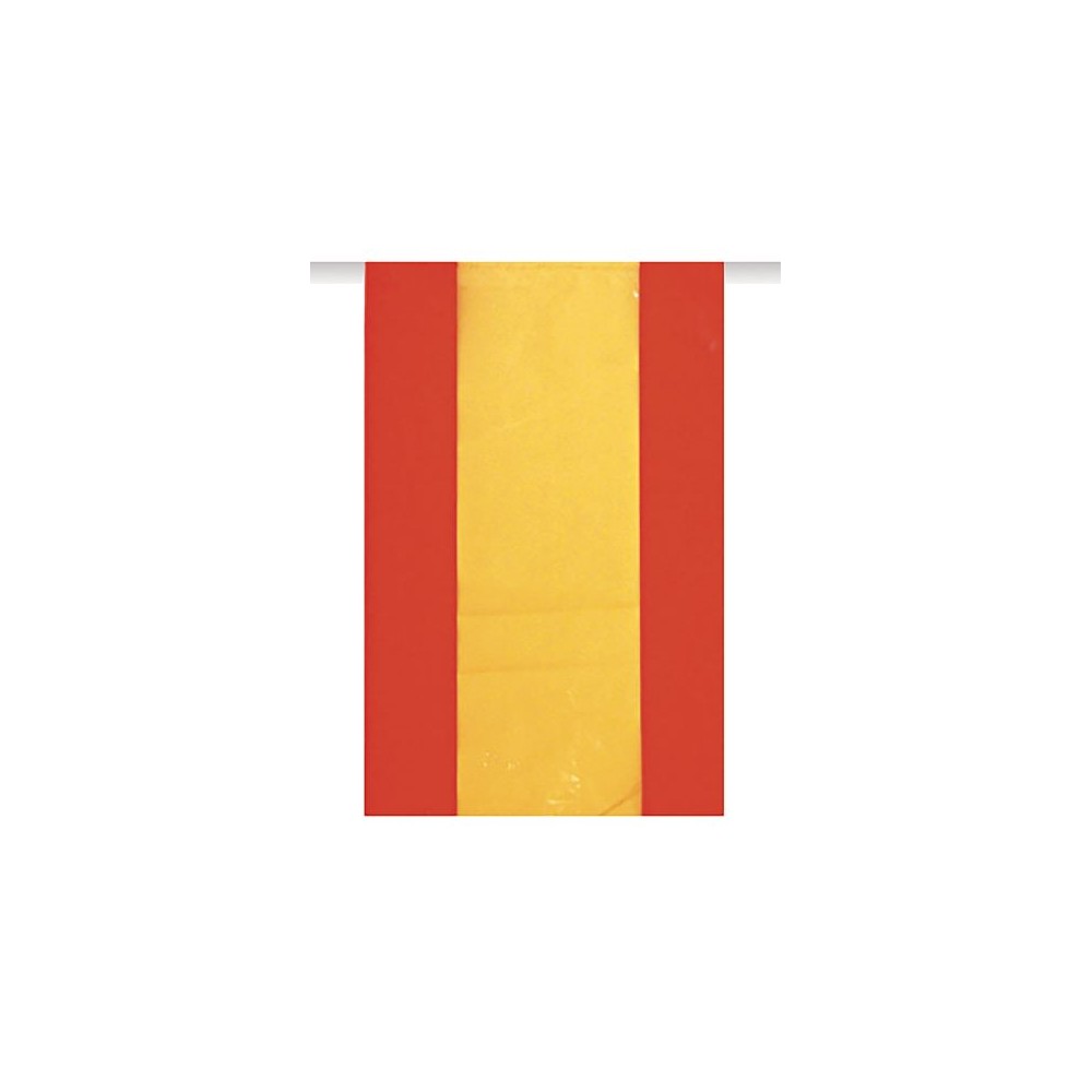 Bandera plástico nacional-España